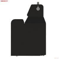 Защита пыльника от грязи моторного отсека и КПП для Chery Tiggo 4 (2019-2025) № 28.4335