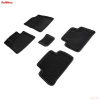 Коврики салона Eva 3D "ромб" для Kia Sorento 5 мест (2020-2025) № 95484