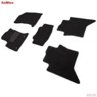 Коврики салона Lux текстильные для Toyota Hilux (2015-2025) № 89665