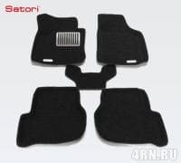 Коврики салона Satori Liner 3D Basic текстильные для Skoda Octavia A5 (2010-2013) № SI 05-00201