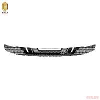 Дефлектор капота CA Plastic серия "Art" серебро для Mitsubishi Pajero 4 (2007-2021) № 2010012702166