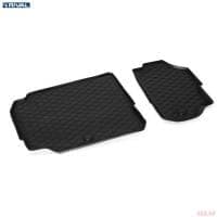 Коврики салона Rival для Skoda Kodiaq 3-й ряд (2017-2024) № 15105004