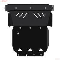 Защита картера и радиатора для Volkswagen Amarok (2010-2015) № 26.1946