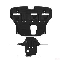 Защита картера и заднего редуктора оригинальная для Kia Sportage (2022-2025) № R4000P1000P