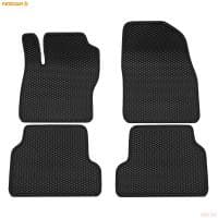 Коврики салона Rezkon EVA резиновые для Ford Focus 2 (2008-2011) с черным кантом № 9016010101