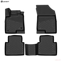 Коврики салона 3D для Haval Jolion (2021-2025) 4WD с черным кантом № KANT.ELEM3DA66905210k.blk