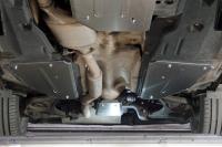 Защита бака для Genesis GV80 (2020-2025) 4WD 3D, 2 шт. № ZKTCC00516