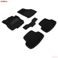 Коврики салона 3D текстильные для Volkswagen Taos (2020-2025) № 93177