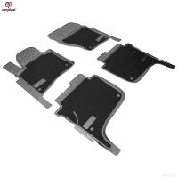 Коврики салона комбинированные для Volkswagen Touareg (2010-2018) № NPL-Po-95-57-CM