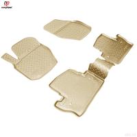 Коврики салона Norplast бежевые для Volvo S60 (2010-2018) № NPL-Po-96-65-B