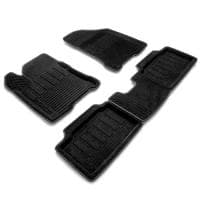 Коврики салона Rezkon 3D текстильные для Skoda Yeti (2009-2013) № 4030025100