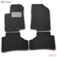 Текстильные коврики в салон для Hyundai Solaris седан, хэтчбек (2011-2016) № NLT.20.45.11.110kh