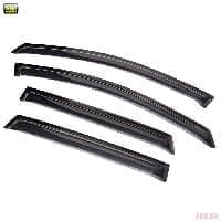 Дефлекторы боковых окон SIM для Volkswagen Polo хэтчбек (2009-2017) № SVOPOLH0932