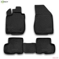 Коврики салона для Lada (ВАЗ) Largus (2012-2025) 7 мест, 5 шт. № FORMAT.52.26.210k