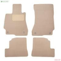 Коврики в салон Klever Premium для Mercedes S-Class W221 седан (2005-2013) бежевые № KLEVER04340222112kh