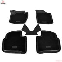 Коврики салона комбинированные 3D для Skoda Rapid (2020-2023) № NPA11-C81-651-2-CM