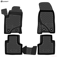 Коврики салона для Chevrolet Niva (2009-2020) с черным кантом № KANT.NLC.52.17.210.blk