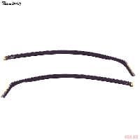 Дефлекторы передних окон для Fiat 500 (2007-2020) № 15156