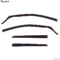 Дефлекторы боковых окон Heko для Volkswagen Polo хэтчбек 5дв. (2001-2009) № 31136