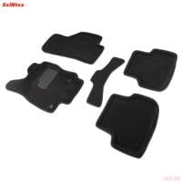 Коврики салона 3D текстильные для Seat Leon (2012-2020) № 83735