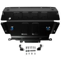 Защита двигателя для Porsche Cayenne (2017-2025) черная № 333.4615.1