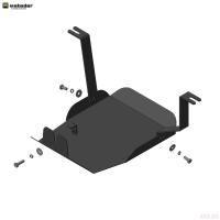 Защита заднего дифференциала (усиленная) для Hyundai Tucson (2021-2025) № 70905