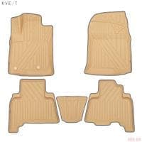 Коврики в салон 3D Kvest для Toyota Land Cruiser 150 Prado (2013-2025) 5 шт. № KVESTTYT00002Kb1
