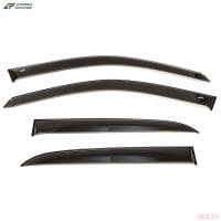 Дефлекторы боковых окон для Smart ForFour (2014-2021) широкие № SE80115