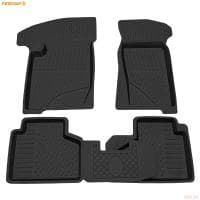 Коврики салона Rezkon резиновые для Chevrolet Niva (2123) (2002-2009) Brand № 1039040100