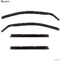 Дефлекторы боковых окон Heko для Volvo V70 (2000-2004) № 31228