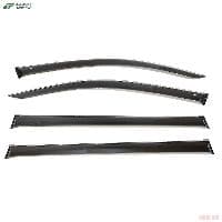 Дефлекторы окон для Mercedes GLS-Class (X167) (2019-2025) с хромированным молдингом № M37119CR