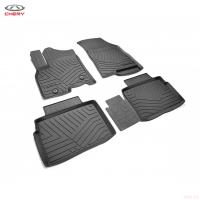 Коврики салона литьевые оригинальные для Chery Tiggo 8 Pro Max (2022-2025) № CHE121TIG8PPL