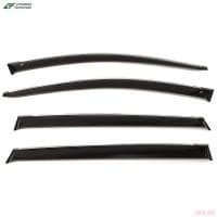 Дефлекторы окон для EXEED TXL (2020-2025) с хромированным молдингом № C70120CR