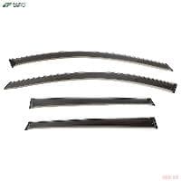 Дефлекторы окон Cobra для Opel Antara (2010-2017) с хромированным молдингом № O13410CR