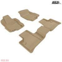 Коврики салона Sotra Liner 3D Lux бежевые для Mercedes M-Class (ML) (W164) (2005-2011) № ST 74-00264