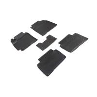 Коврики салона с высоким бортом для Hyundai Solaris седан (2017-2022) № 88211