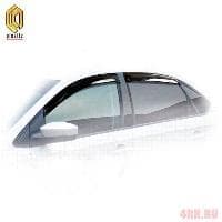 Дефлекторы окон CA Plastic Classic полупрозрачные для Volkswagen Polo седан (2010-2020) № 2010030305493