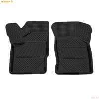 Коврики салона Rezkon передние резиновые для Lada (ВАЗ) (2190/2191) Granta седан, лифтбек (2011-2018) Brand № 1539015100