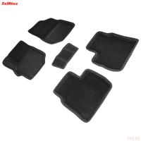 Коврики салона Eva 3D "соты" для Peugeot 301 (2013-2025) № 95429