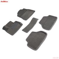 Коврики салона 3D текстильные для BMW X4 (F26) (2014-2017) серые № 89919