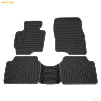 Коврики салона Rezkon EVA cоты резиновые для Mazda CX-5 (2012-2016) с серым кантом № 9123020102