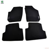 Коврики салона текстильные Standart оригинальные для Skoda Fabia (2007-2014) № 5J1061420