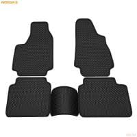 Коврики салона Rezkon EVA резиновые для Lada (ВАЗ) Niva (21213/21214) с черным кантом № 9039035101