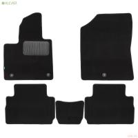 Коврики салона текстильные Premium для Hyundai Santa Fe (2021-2023) 5 мест, 5 шт. № KLEVER0302007522110kh