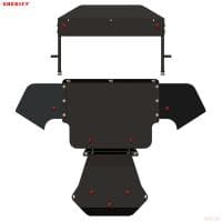 Защита двигателя и КПП для Audi A8 (1994-2002) № 02.0438