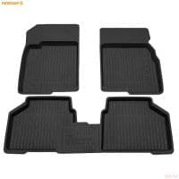 Коврики салона Rezkon резиновые для Hyundai Sonata (2004-2010) № 1020055100