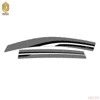 Дефлекторы окон серия "Art" серебро для Honda CR-V (2012-2016) № 2010032707561