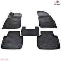 Коврики салона Norplast 3D для Volkswagen Touareg (2018-2025) № NPA11-C95-700