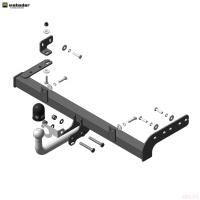 Фаркоп АвтоСтандарт для Lada (ВАЗ) Granta (2011-2018) № L102A