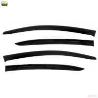 Дефлекторы боковых окон для Mazda 3 хэтчбек версия S (2019-2025) № SMAMA31932S